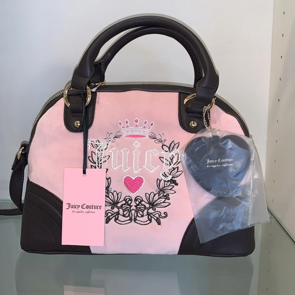 Juicy Couture‎ Pink Diamond Heritage Satchel